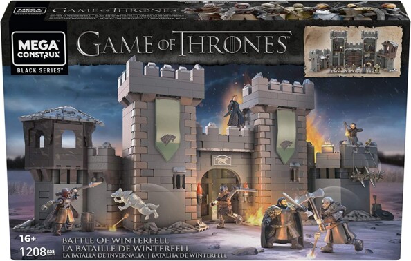 Packaging du jeu de construction château de winterfell
