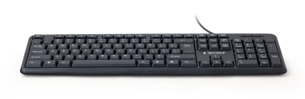 Clavier QWERTY USB standard 104 touches coloris noir