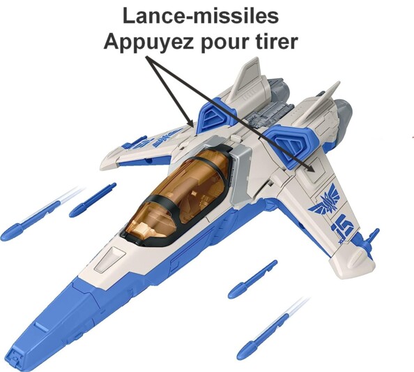 Vaisseau XL-15 équipé de deux lance-missiles