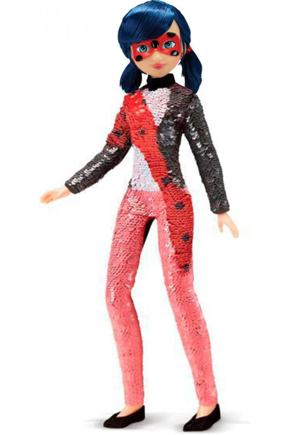 Marinette en tenue à sequin réversible de la série Miraculous
