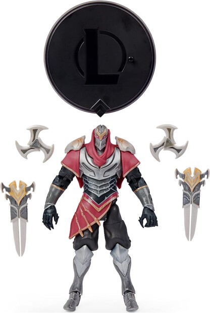 Figurine ZED League of Legends et accessoires