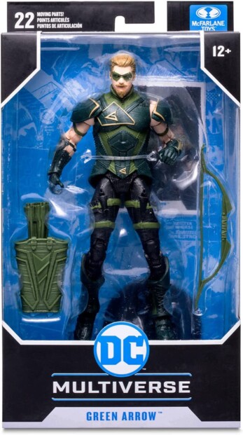 Packaging de la figurine Green Arrow de DC