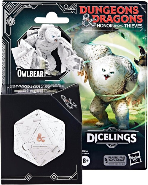 Figurine Dungeons & Dragons Owlbear par Hasbro