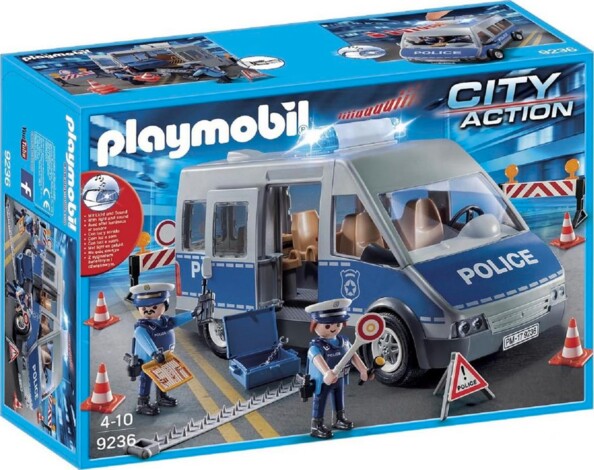 Boîte Playmobil Police jeux pour enfant 4-10 9236