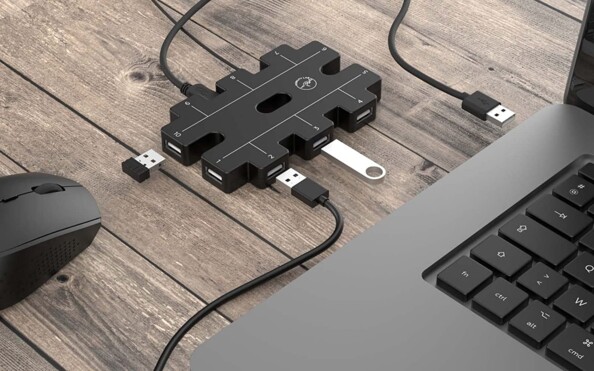 MOBILITY LAB Hub usb 2.0 10 ports ML300870 compatible Mac et Pc