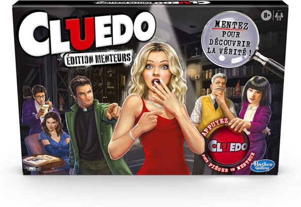Bôite du jeu de société Cluedo Menteurs
