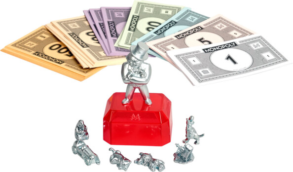 M. Monopoly figurines et billets