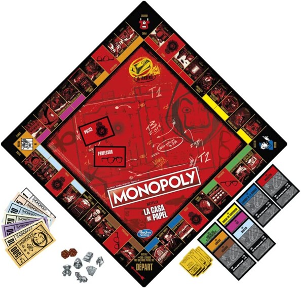 Jeu de stratégie Monopoly La Casa de Papel