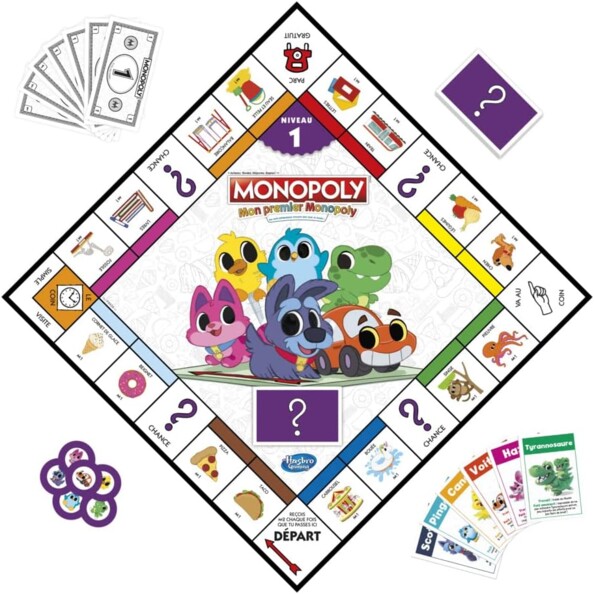 Niveau 1 de Mon premier Monopoly