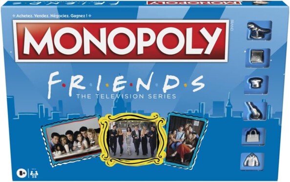 Jeu de plateau Monopoly édition Friends la série TV