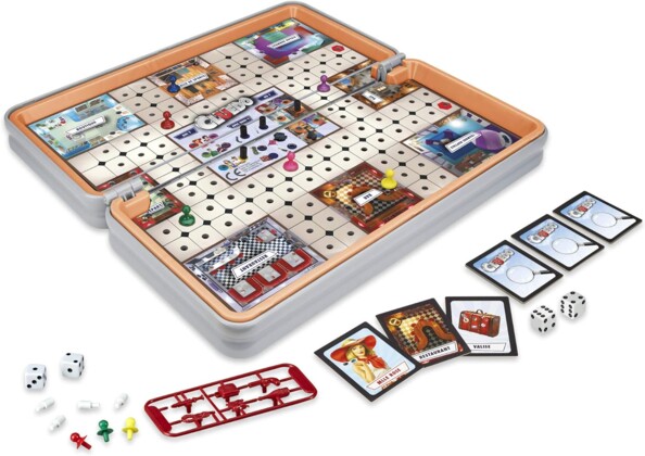 Jeu complet et compact de voyage Cluedo