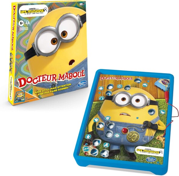Jeu classique Docteur Maboul édition spéciale Les Minions 2 : il était une fois Gru