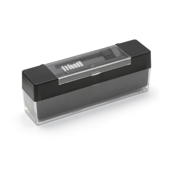 Kit complet pour nettoyer ses vinyles avec plusieurs brosses pour eliminer la poussière