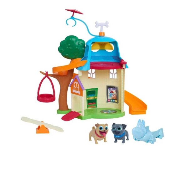 La maison de jeu Rolly et Bingo contient 2 figurines et une voiture