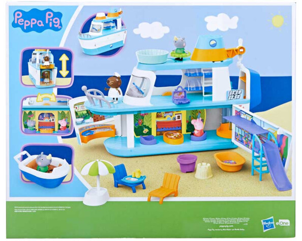 Coffret 17 pièces Bateau pliable de Peppa