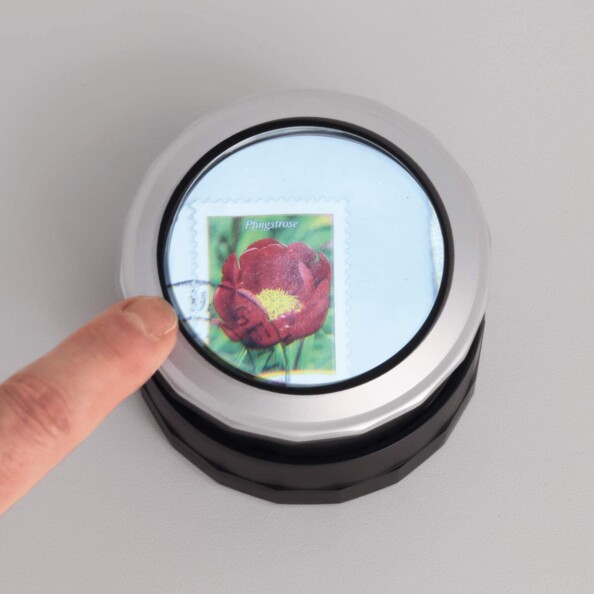 Loupe de lecture avec éclairage pour éclairer la zone de lecture