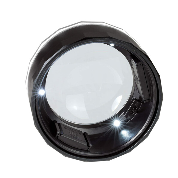 Loupe avec fonction tactile alimentée par une batterie de 12 heures et de 2 piles