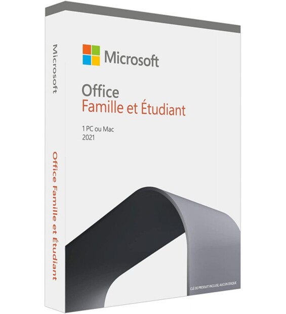 Microsoft Office étudiant famille 2021 avec excel word power point