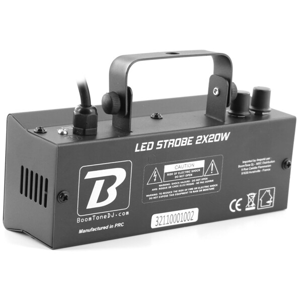 Arrière du BoomtoneDJ LED Strobe 2x20W
