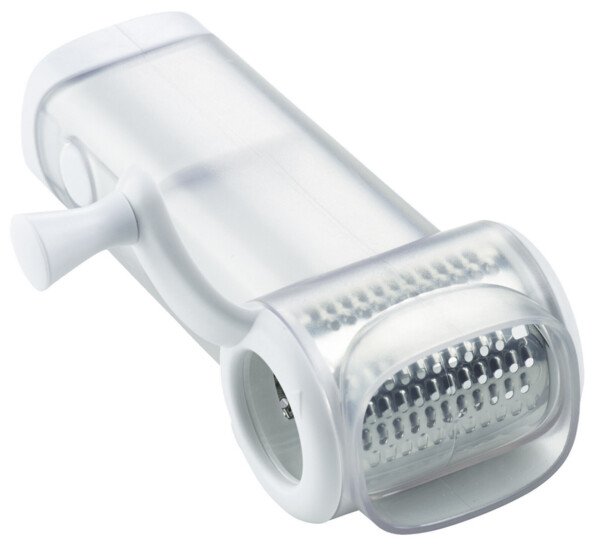 Moulin à fromage avec mécanisme de poussoir automatique Leifheit