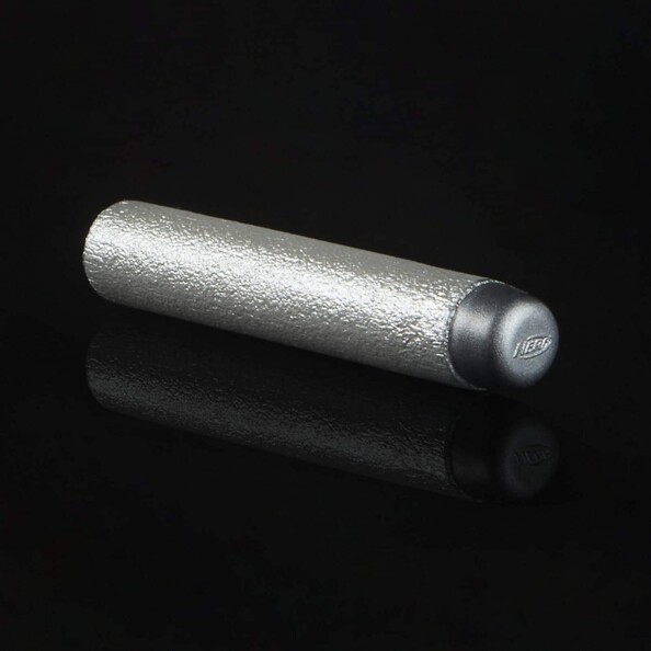 fléchette de nerf qui ressemble à des vraies balles de pistolet mais en mousse