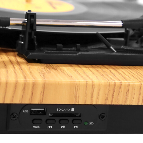 Détail de la Platine Vinyle BlueTooth Divarte TT 300-BT