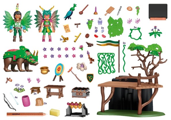 150 pièces du jeu Playmobil 70805