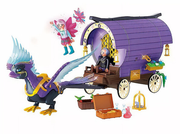 Le carrosse des fées Playmobil Ayuma tiré par un phénix