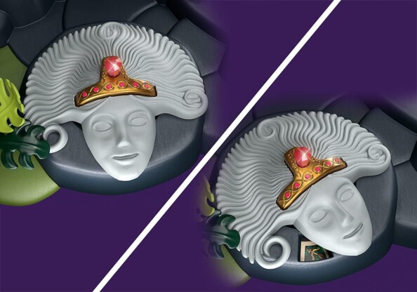 Statue rotative pour découvrir la destinée des fées playmobil