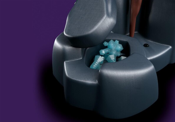 Cristaux magiques cachés dans les ruines de Playmobil Ayuma