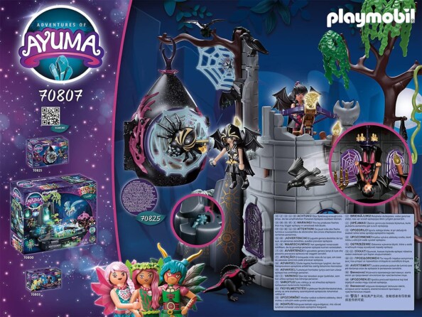 Coffret Playmobil Adventures of Ayuma, Ruine des Bat Fairies