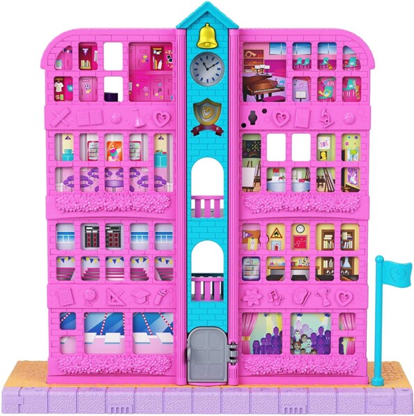 Ecole polly pocket à pollyville avec 12 accessoires GVY51