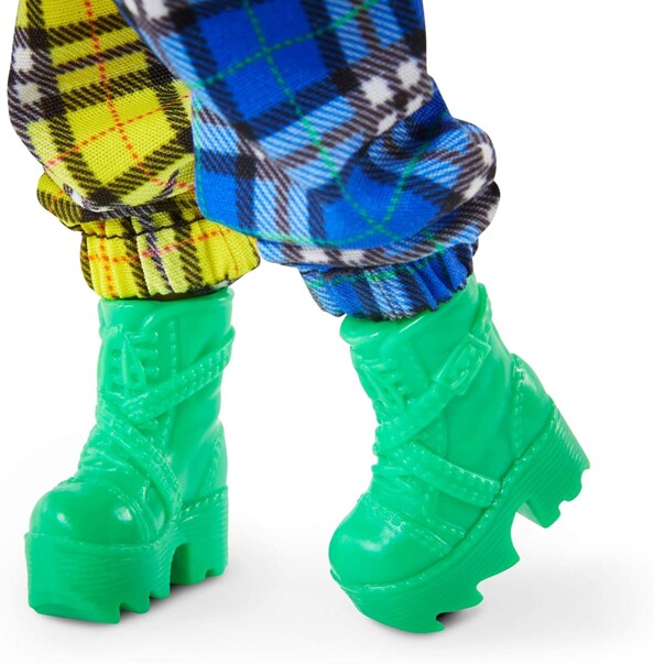 Rangers vert et pantalon à carreaux Barbie BMR1959