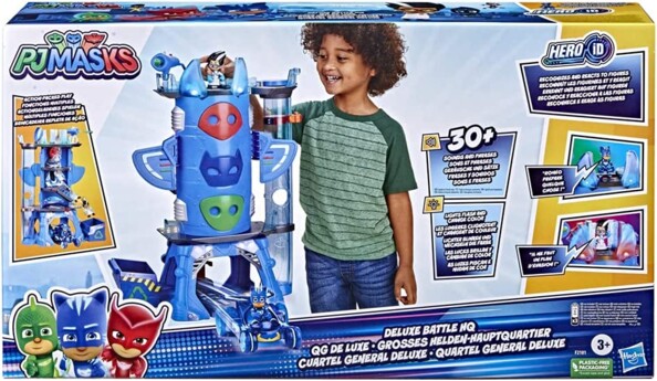 Boîte QG PJMASKS avec nombreux équipements