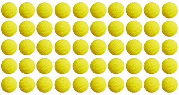 50 billes en mousse NERF Rival officielles pour des tirs plus précis