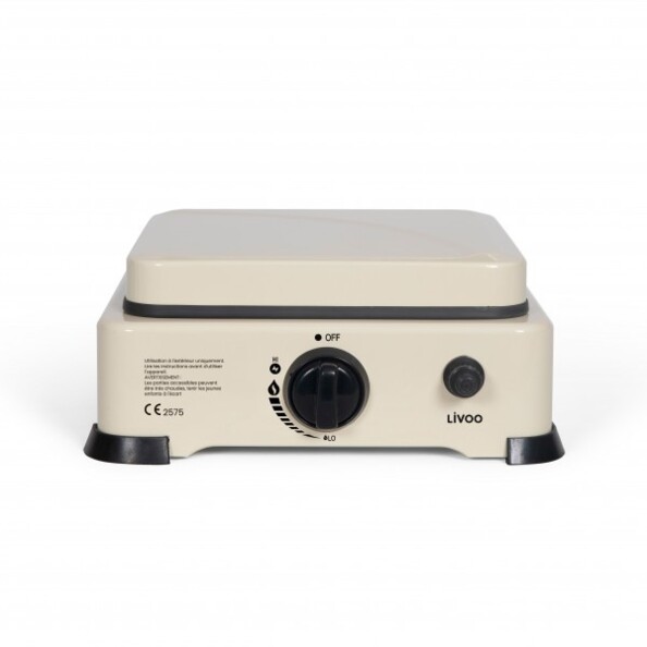 Réchaud de camping au gaz propane ou butane avec thermostat et allumage Piezo à pile AAA