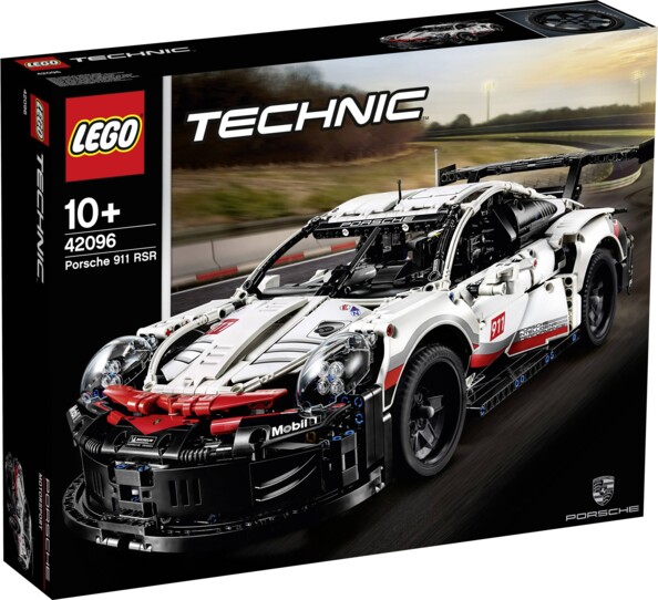 Emballage LEGO 42096 Technic Porsche 911 RSR, Set Voiture de Course Détaillée à Construire