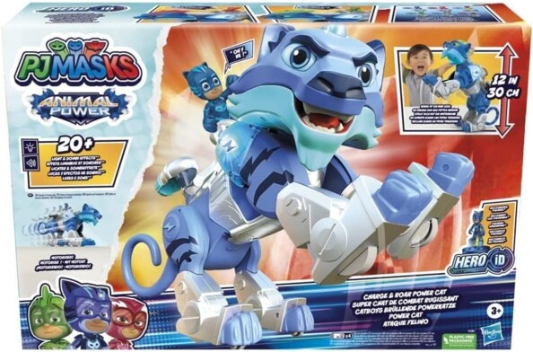 Emballage commerciale chat de combat motorisé pjmasks