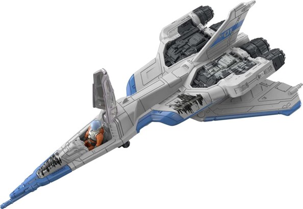 Vaisseau spacial XL-01 avec cockpit articulé