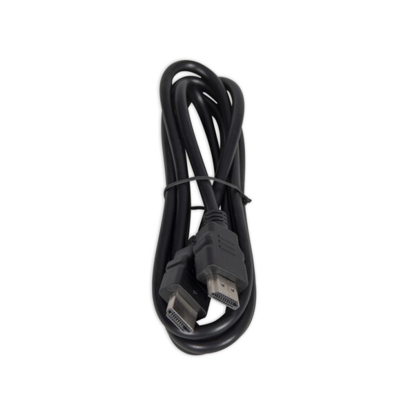 Câble HDMI vers HDMI noir replié sur lui-même