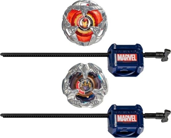Beyblade Marvel : duel de super-héros en toupies