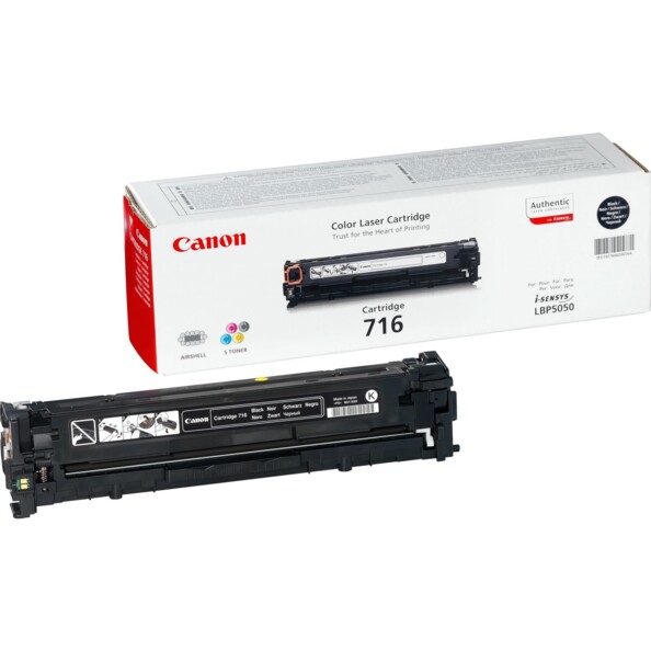 Toner original 716 noir de la marque Canon