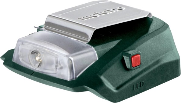 Adaptateur lampe LED pour batterie Metabo