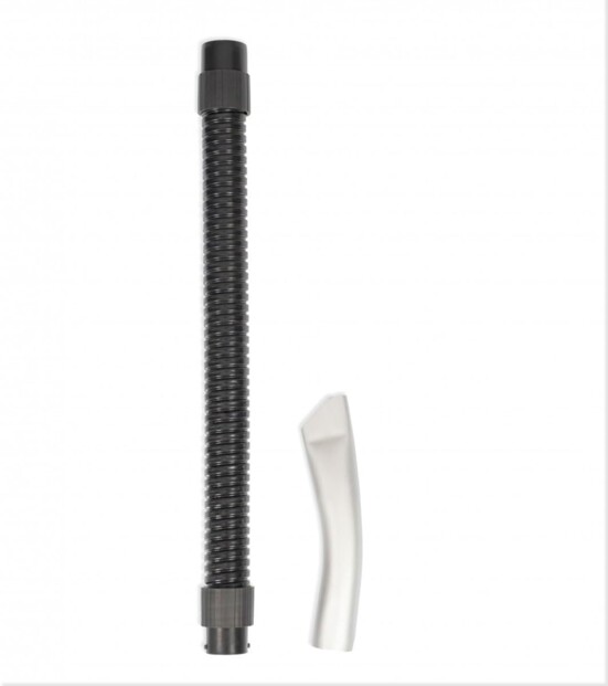 Tuyau d'aspiration flexible 40 cm et suceur plat en métal