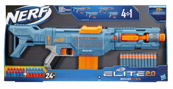 Pistolet 4 en 1 Nerf Elite 2.0 Echo CS 10 par Hasbro