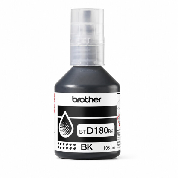 Bouteille d'encre originale Brother BTD180BK - Noir