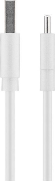 Câble USB-A vers DC blanc pour alimentation