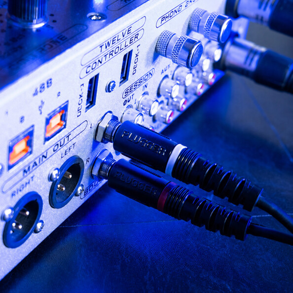 Câble en Y mini-jack 3,5 mm vers 2 x jack 6,35 mm - 6 m