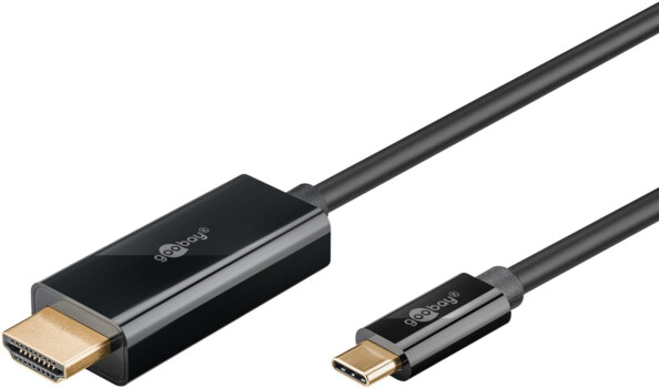 Câble USB-C vers HDMI 2.0 4K 2 m de la marque Goobay