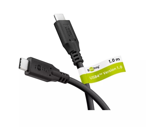 Câble USB-C 4.0 0,5 m de la marque Goobay